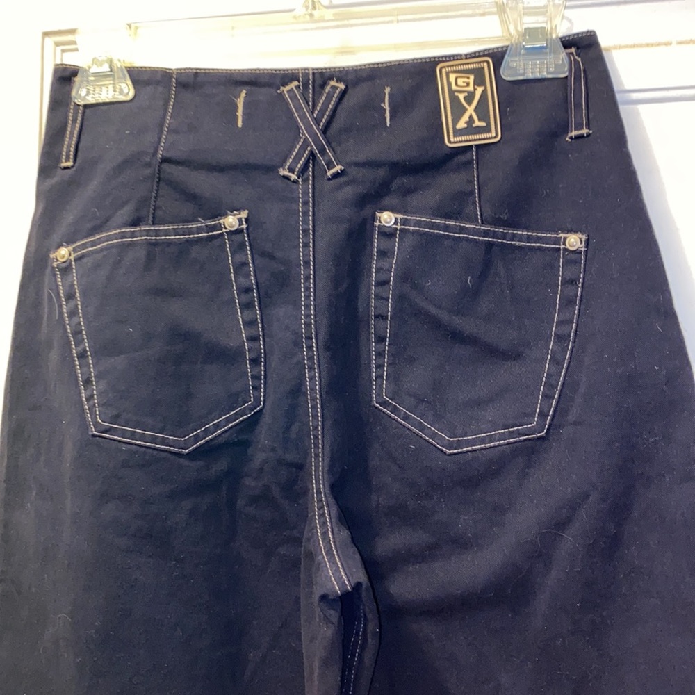 90’s vibe Generation X wide leg black jeans
